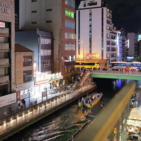 Ferienwohnung 道頓堀民泊31＆Mini浮世絵美術館、道頓堀心斎橋真ん中、家族旅行、Family Trip Ōsaka Exterior foto